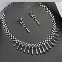 NAFJ Glamorous Austrian Stone Designer Necklace Set