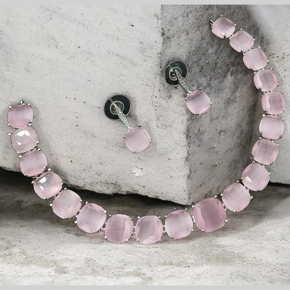 NAFJ Luxury American Daimond Necklace Set