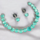 NAFJ Luxury American Daimond Necklace Set