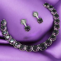 NAFJ Luxury American Daimond Necklace Set