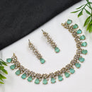 NAFJ Sparkling American Daimonds For Modern Elegance Necklace Set