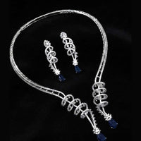 NAFJ Royal American Daimond Necklace Set