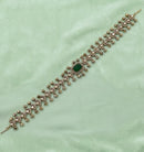 NAFJ Heritage Crystal Stone And Ghungroo Sheeshphool