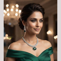 NAFJ Royal American Daimond Necklace Set
