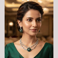 NAFJ Royal American Daimond Necklace Set