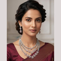 NAFJ Royal American Daimond Necklace Set
