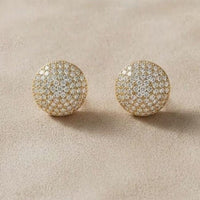 NAFJ Elegant  Austrian Stone Stud Earrings