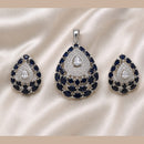 NAFJ Royal American Diamond Pendant Set