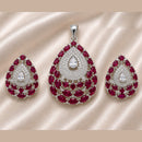 NAFJ Royal American Diamond Pendant Set