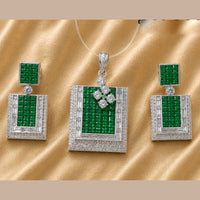 NAFJ Royal American Diamond Pendant Set