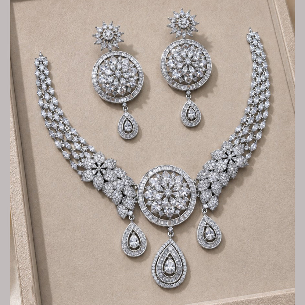 NAFJ Royal American Daimond Necklace Set