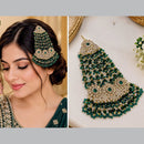 NAFJ Designer Crystal Stone And Pearl Pasa