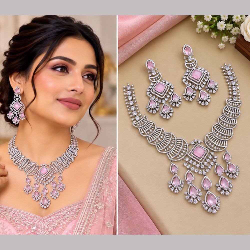 NAFJ Royal American Daimond Necklace Set