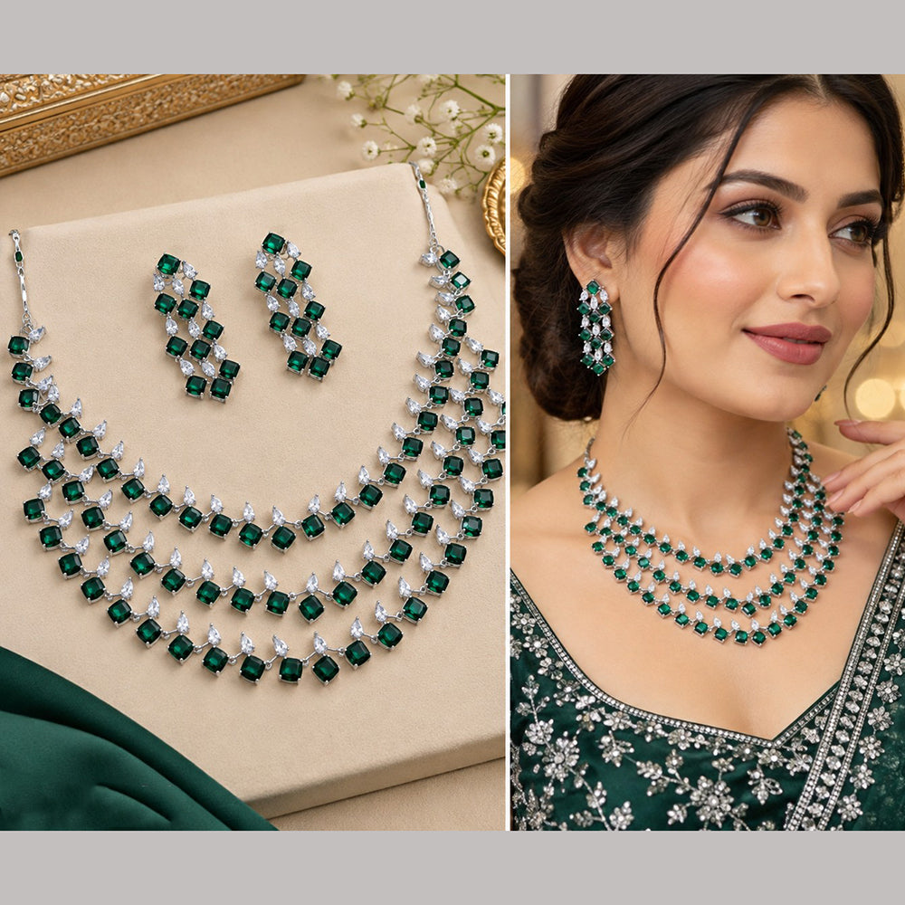 NAFJ Royal American Daimond Necklace Set