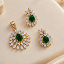 NAFJ Royal American Diamond Pendant Set