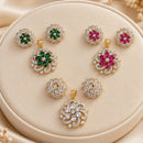 NAFJ Royal American Diamond Pendant Set
