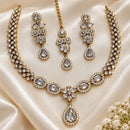 NAFJ Glamorous Crystal Stone Necklace Set