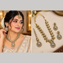 NAFJ Glamorous Crystal Stone Necklace Set