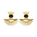 Amina Creation Gold Plated Dangler Earrings