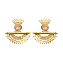 Amina Creation Gold Plated Dangler Earrings