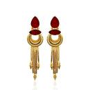 Amina Creation Gold Plated Dangler Earrings