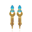 Amina Creation Gold Plated Dangler Earrings