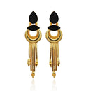 Amina Creation Gold Plated Dangler Earrings