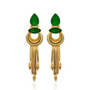Amina Creation Gold Plated Dangler Earrings
