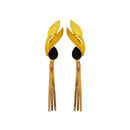Amina Creation Gold Plated Dangler Earrings