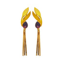 Amina Creation Gold Plated Dangler Earrings