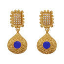 Amina Creation Gold Plated Dangler Earrings