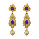 Amina Creation Gold Plated Dangler Earrings