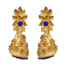 Amina Creation Gold Plated Dangler Earrings