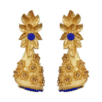 Amina Creation Gold Plated Dangler Earrings