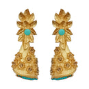 Amina Creation Gold Plated Dangler Earrings