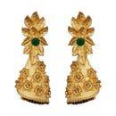 Amina Creation Gold Plated Dangler Earrings