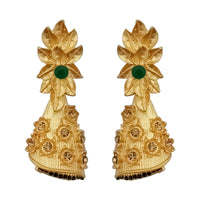 Amina Creation Gold Plated Dangler Earrings