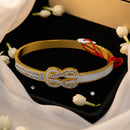 Shipra Gold Plated American Diamond Bracelet for Women