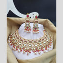 Reet Revaz Gold Finish Elegant Pota Pearl And Beads Necklace Set