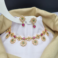 Reet Revaz Premium Austrian Stone Choker Necklace Set