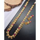 Reet Revaz Rajkumari Look Pota Stone And Pearl Ethnic Glam Long Necklace Set