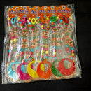 Asha Beads Fancy Colorful Beads Jewellery Necklace Set (Set of 12)