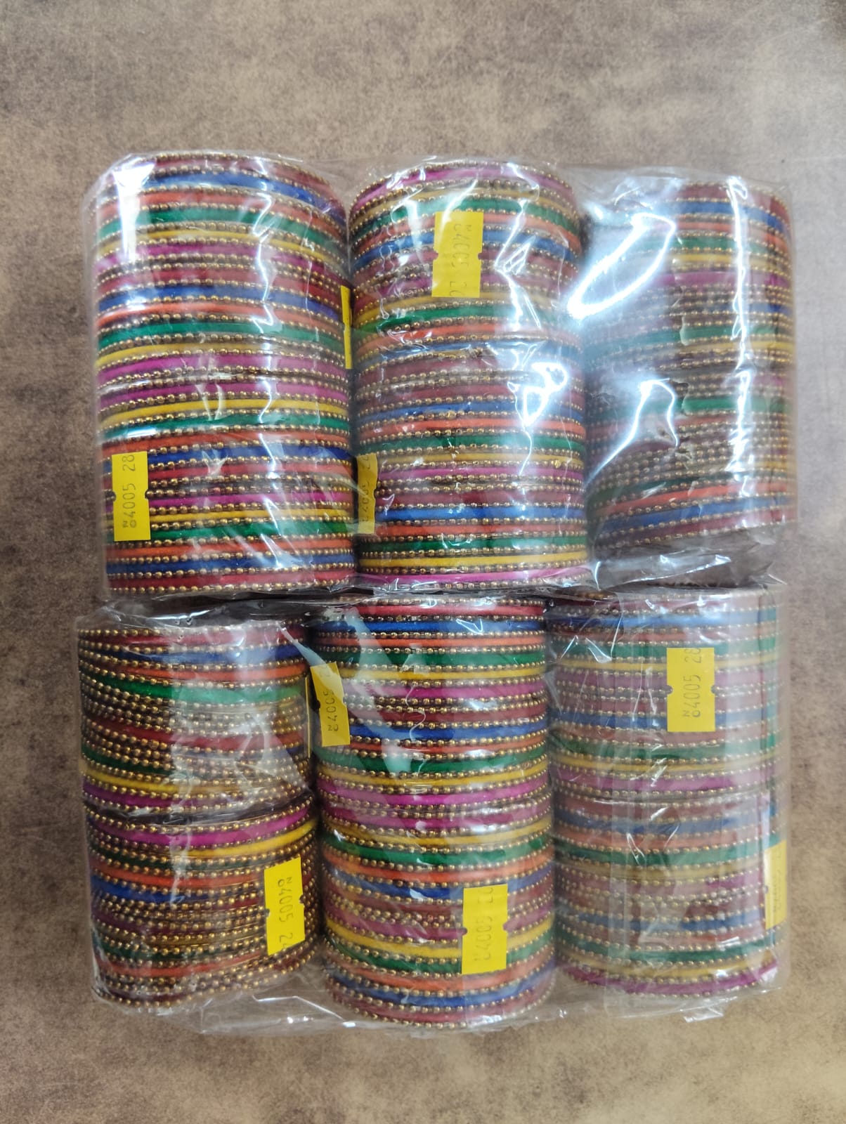 Darshana Jewels Vibrant Mix Size Multicolor Bangles Set