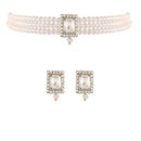 Darshana Jewels Kundan And Austrian Stone Designer Choker Necklace Set