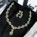 Darshana Jewels Light Weight American Daimond Necklace Set 