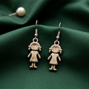 Urthn  Modern  Silver-Toned  Dangler  Earrings for Women 