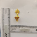 Urthn Stylish Gold Plated Jhumka Earrings | Traditional Fashion Jewellery for Festive & Party Wear( Pack of 6)