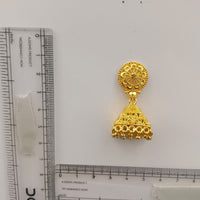 Urthn Traditional Gold Plated Jhumki Earrings | Designer Indian Earrings for Women & Girls( Pack of 6)