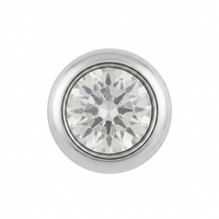 Urthn Silver Plated Stud Mens Earrings (1 PC)(Pack of 12)
