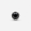 Urthn Black Stud Mens Earrings (1 PC)(Pack of 12)